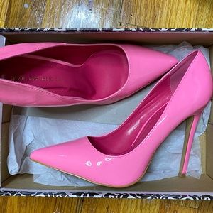 Pink heels